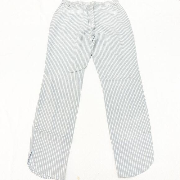 Marine Layer Striped Chambray Casual Slack Pants Size X-Small - Picture 3 of 7